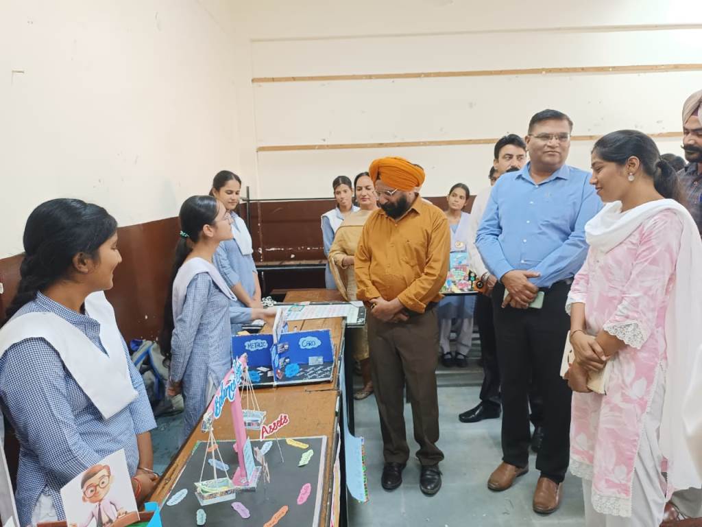 Organizing Commerce and Mathematics Fair is a good initiative of the Education Department Sandeep Inspector Vigilance